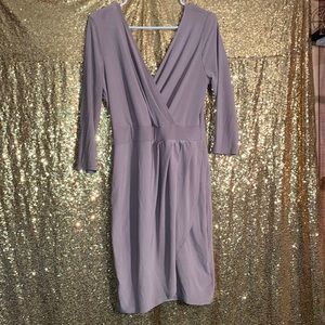 taupe dress